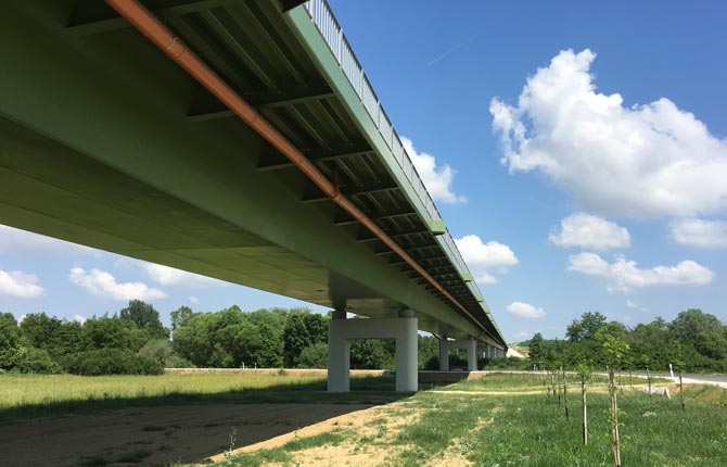 Közgép Zrt. - 86-os főút, zalalövői völgyhídakhoz kapcsoló villanyszerelési munkák